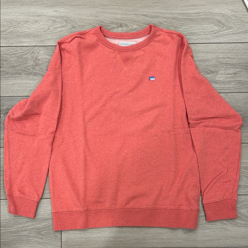 Southern Tide Men's Coral Crewneck Sweatshirt